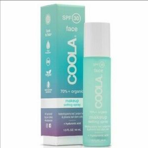 New COOLA Makeup Setting Spray SPF 30